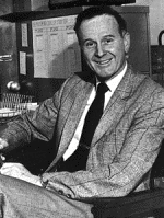 Duke Davis, a founding member of the Roseville Historical Society